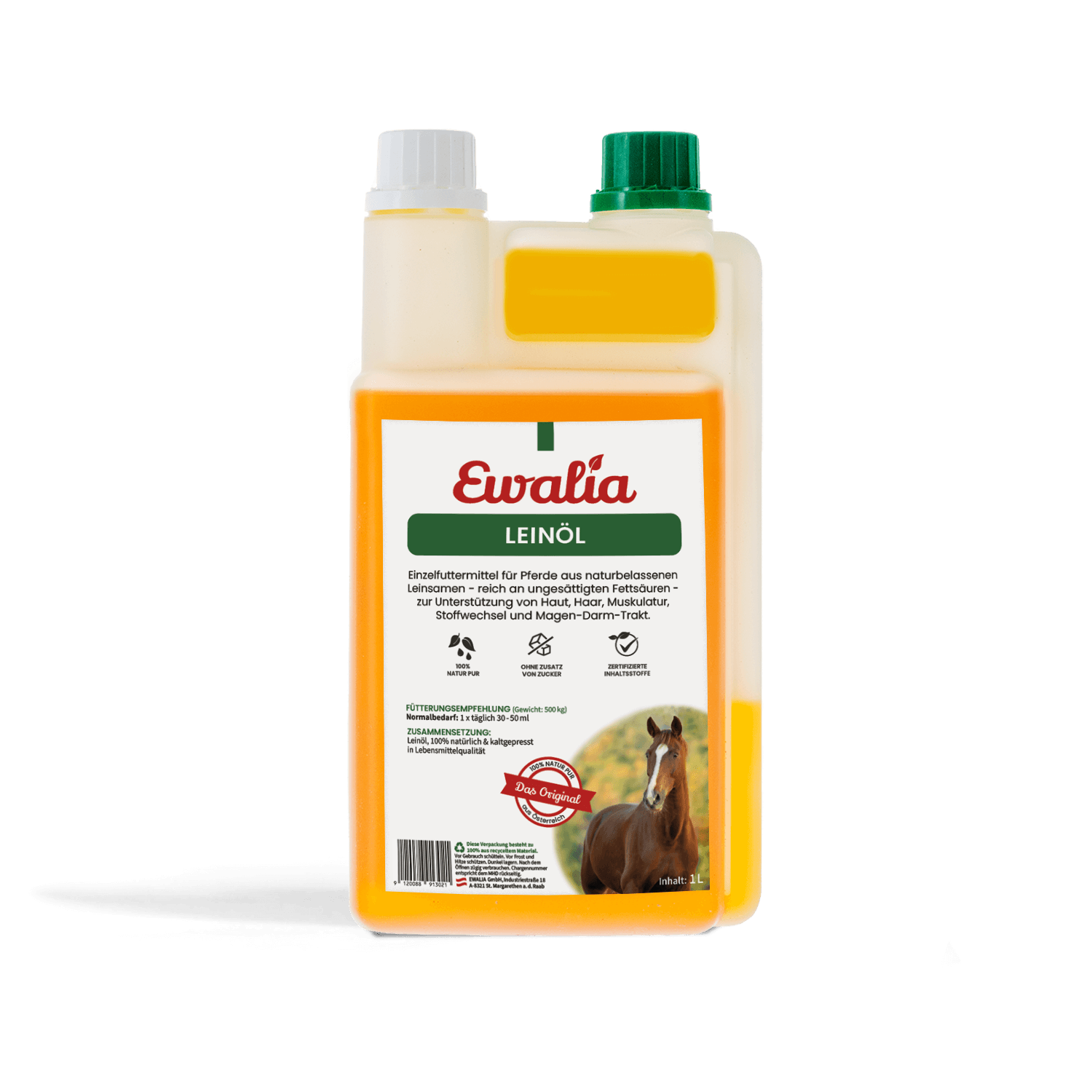 Ewalia Leinöl für Pferde-image